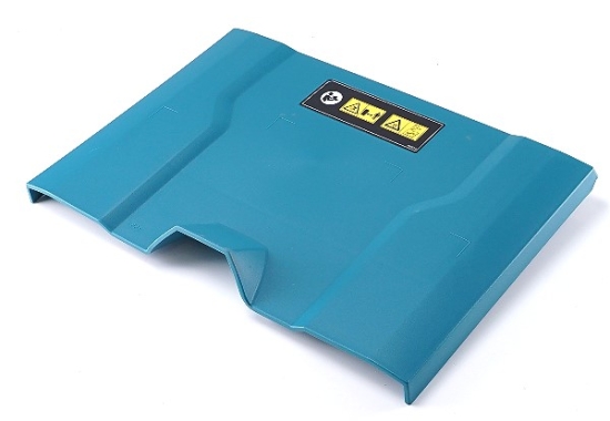 Makita Ersatzteile Akku-Rasenmäher LM004G Hintere Klappe komplett