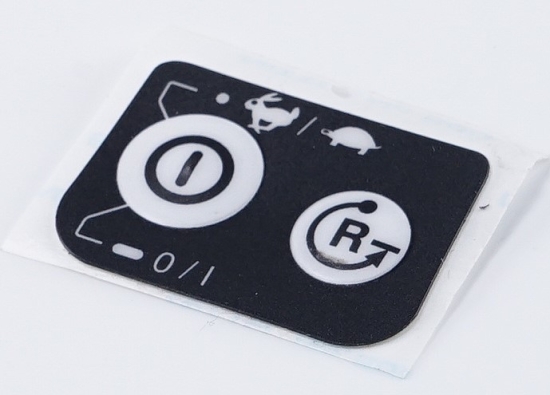 Makita Ersatzteile Akku-Heckenschere DUH751 Hinweisschild schalter