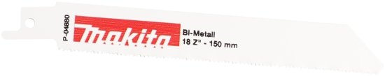 Makita Zubehör Reciprosägeblatt BIM 150/18Z Metall