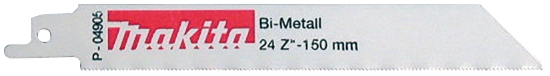 Makita Zubehör Reciprosägeblatt BIM 150/24Z Metall