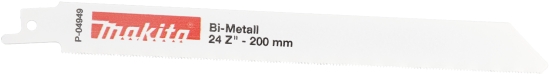 Makita Zubehör Reciprosägeblatt BIM 200/24Z Metall