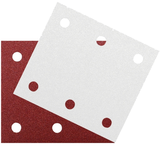 Makita Zubehör Schleifpapier-Set P60-P240 102x114mm Klett