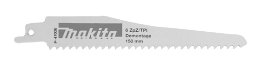 Makita Zubehör Reciprosägeblatt BIM 150/6Z BiM Demontage