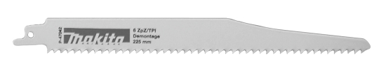 Makita Zubehör Reciprosägeblatt 225/6Z BiM Demontage