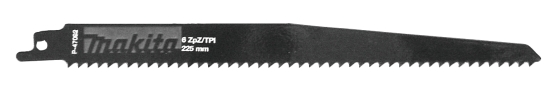 Makita Zubehör Reciprosägeblatt 225/6Z Holz/Kunststoff/Gipskarton