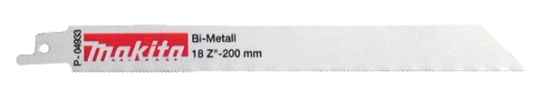 Makita Zubehör Reciprosägeblatt BIM 200/18Z Metall 