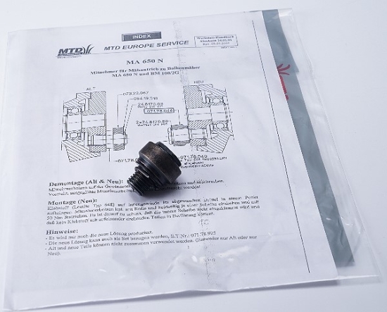 MTD Ersatzteile MITNEHMER    ET-SET
