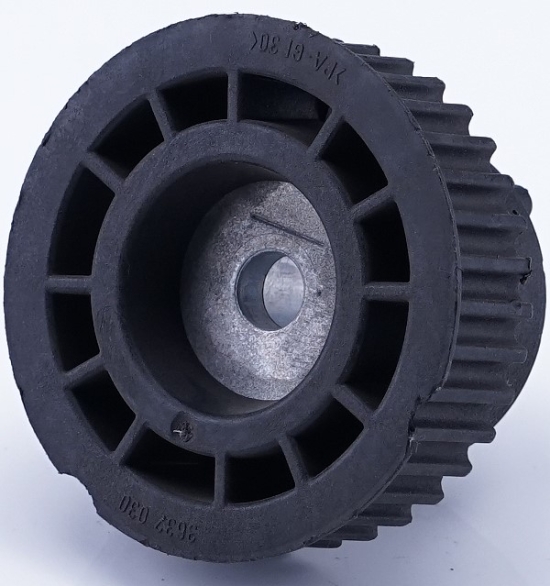 Ersatzteile WOLF-Garten Elektro Vertikutierer Olympia V Plus Typ: 3630085 Serie A, B (2002) Elektromotor, Keilriemen ZAHNRIEMENSCHEIBE,KPL