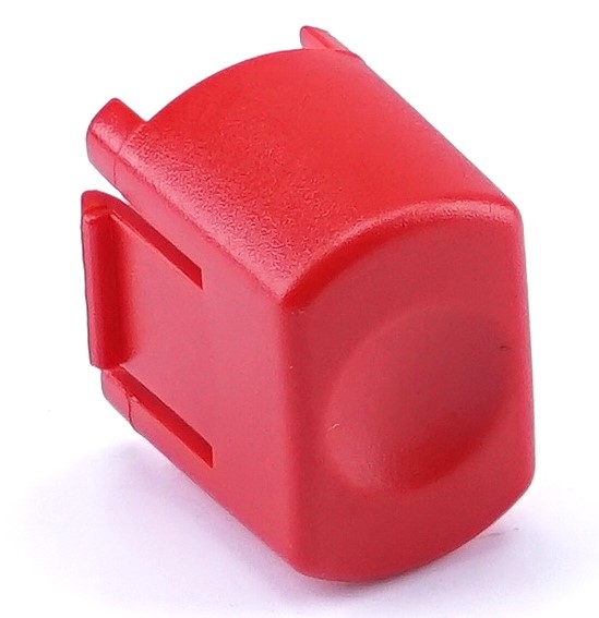 WOLF-Garten Ersatzteile Druckknopf rot (RAL3000), hohe