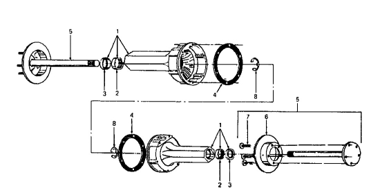 Cub Cadet Ersatzteile Kompakttraktoren 1772 1772  (1989) Achswelle