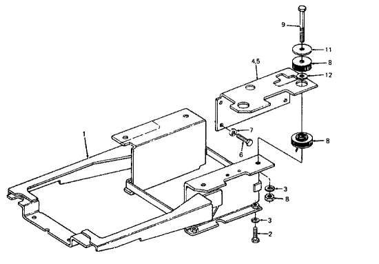 Cub Cadet Ersatzteile Kompakttraktoren 1772 1772  (1989) Dämpfungspuffer