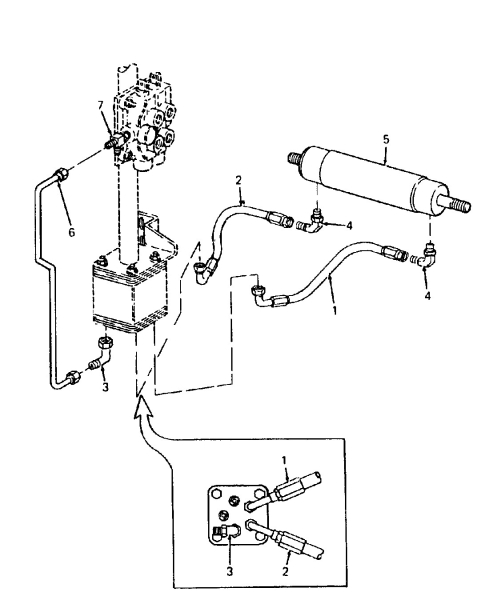 Cub Cadet Ersatzteile Kompakttraktoren 1772 1772  (1989) Hydraulikzylinder