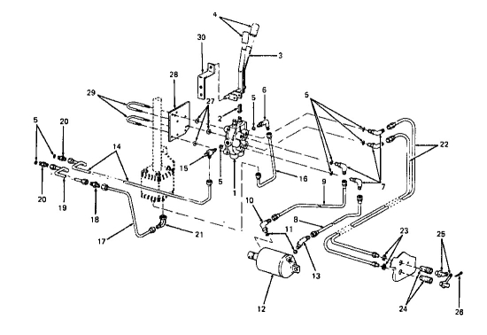 Cub Cadet Ersatzteile Kompakttraktoren 1772 1772  (1989) Hydraulik