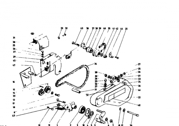 Ersatzteile Golf Motorhacken 162 MS 4 Typ: 07514.04  (1993) Fahrantrieb