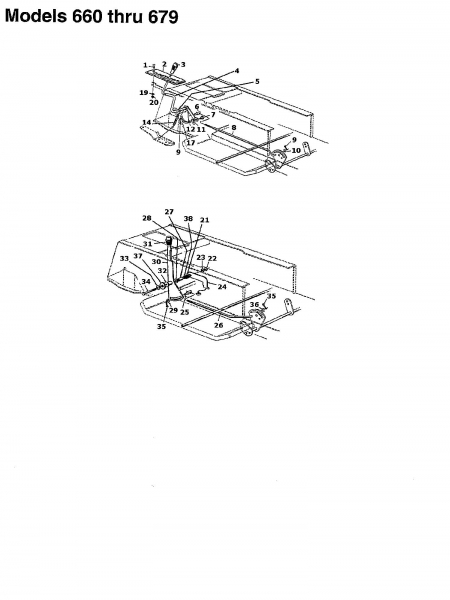 Ersatzteile MTD Rasentraktor B 155 Typ: 13AD675G678  (1997) Geschwindigkeitsregelung 
