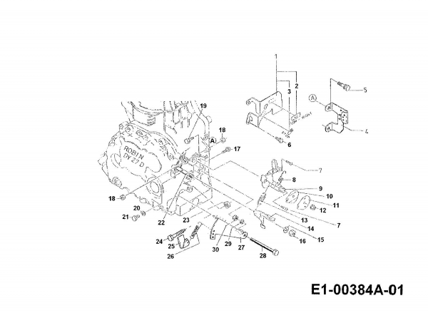 Ersatzteile Gutbrod Einachser G 650 D Typ: 00026.04  (1993) Regler