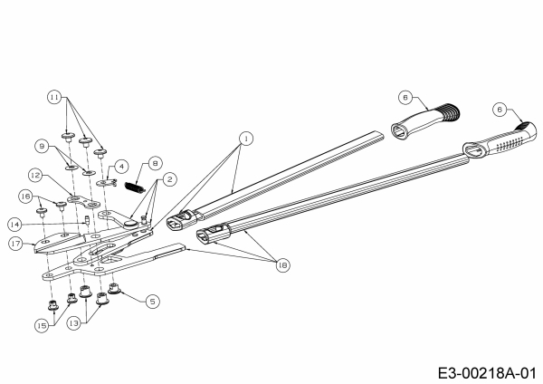 Ersatzteile WOLF-Garten Astschere RS 800 V Typ: 73AGA010650  (2021) Grundgerät 