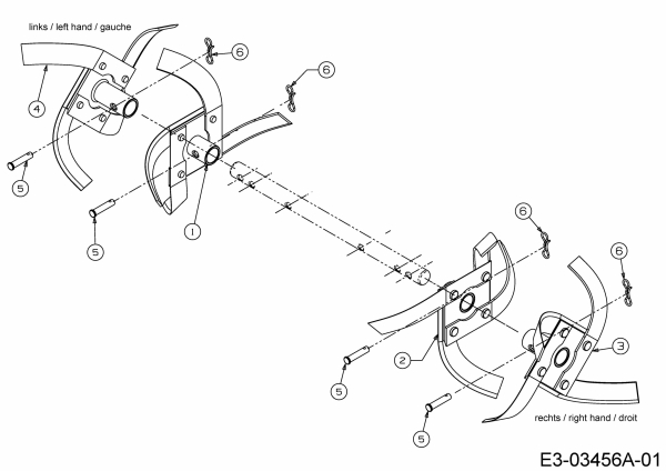 Ersatzteile MTD Motorhacke T/330 M Typ: 21D-33MV678  (2019) Hacksterne 