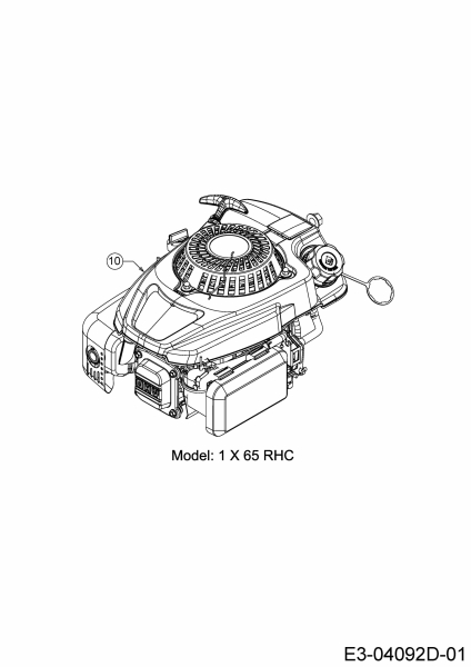 Ersatzteile MTD Benzin Faden Rasenmäher WST 5522 Typ: 25C-262E678  (2021) Motor 