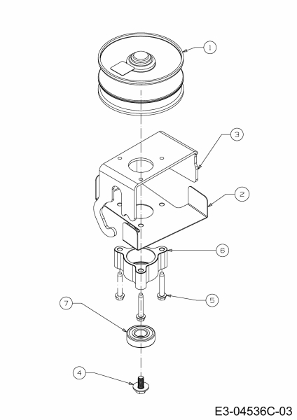 Ersatzteile MTD Rasentraktor Optima LG 155 Typ: 13TM77KG678  (2014) Variator 