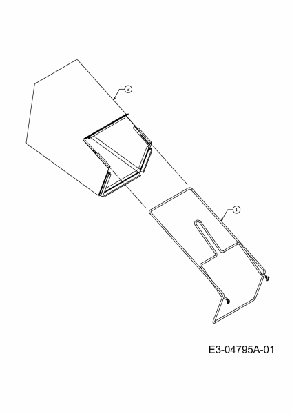Ersatzteile Budget Motormäher BBM 46 OHV Typ: 11C-J1JD619  (2009) Grasfangsack