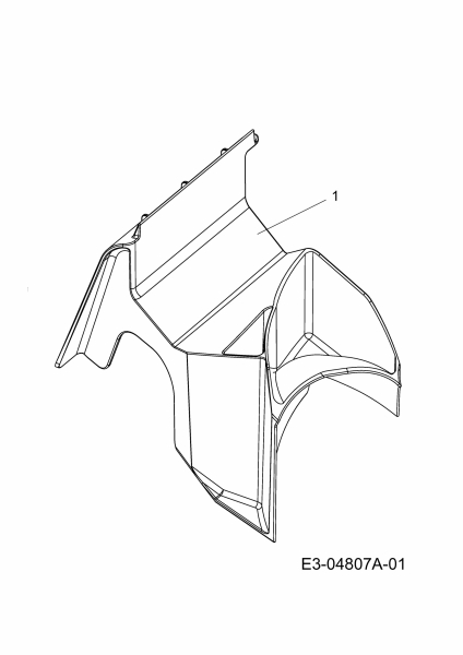 Ersatzteile MTD Benzin Rasenmäher ohne Antrieb 46 PO Typ: 11C-J1JD676  (2011) Mulchstopfen 