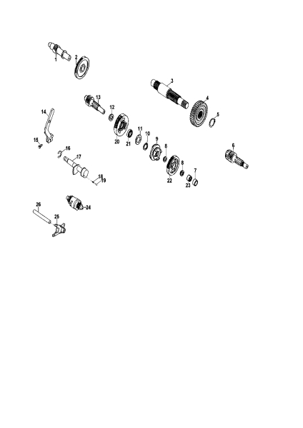 Cub Cadet Ersatzteile Quads SS 230 36AA135O603  (2009) Kickstarter