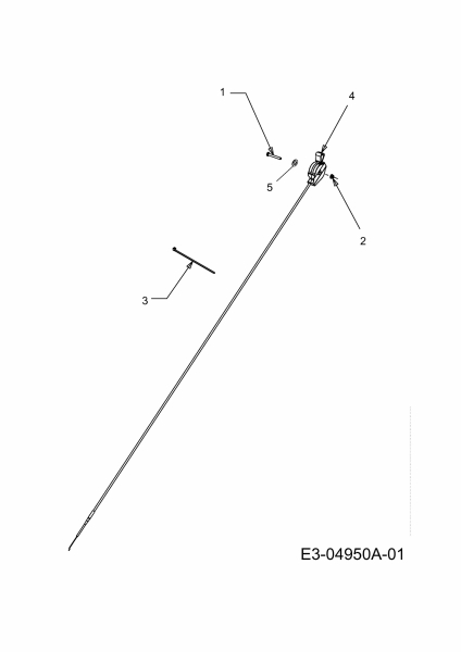 Ersatzteile MTD Motorhacke T/240 Typ: 21A-M5MI602  (2009) Gaszug 