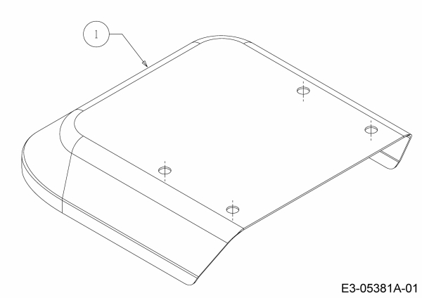 Ersatzteile MTD Motorhacke T/405 M Typ: 21AA46M3678  (2020) Schutzblech vorne 