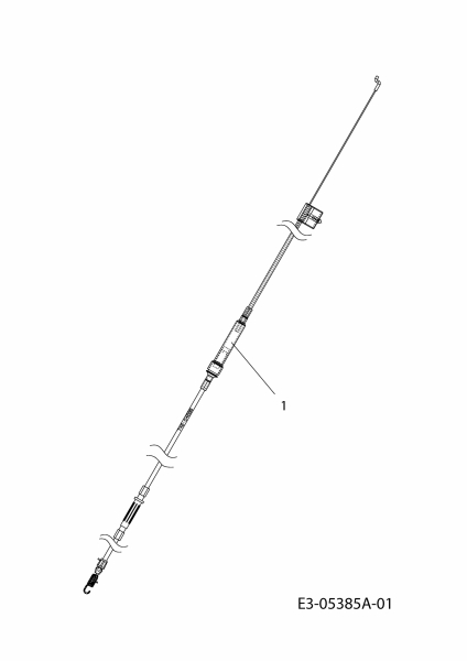 Ersatzteile MTD Elektro Rasenmäher mit Antrieb 48 ESPHW Typ: 18AR11L-664  (2012) Schaltzug 