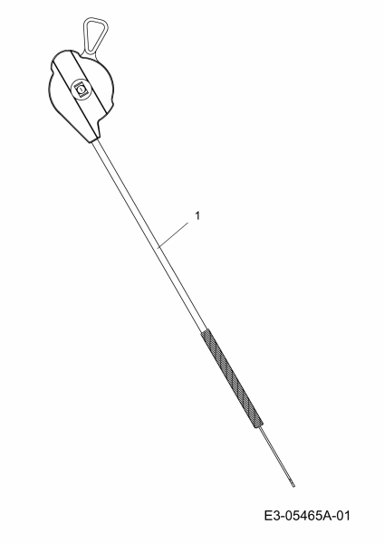 Ersatzteile MTD Benzin Rasenmäher mit Antrieb 4660 SPKHW Typ: 12C-J67D600  (2010) Chokezug 