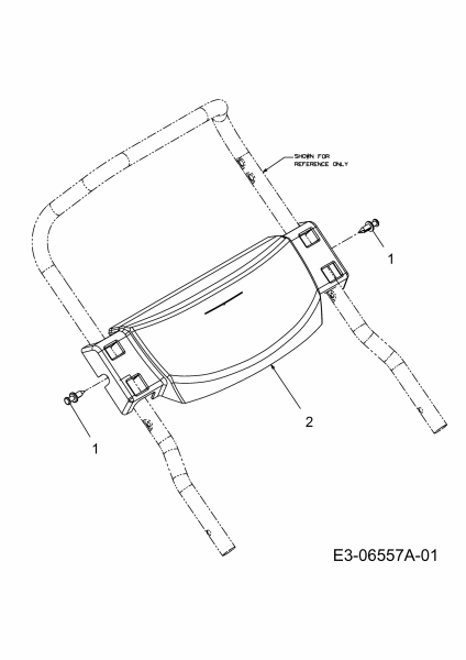 Ersatzteile Sterwins Motormäher mit Antrieb 460 HTC Typ: 12C-J6AQ638  (2013) Bedienkonsole