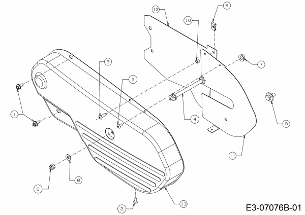 Ersatzteile MTD Motorhacke T/330 M Typ: 21D-33MV678  (2020) Keilriemenschutz 