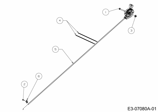 Ersatzteile MTD Motorhacke T/330 M Typ: 21D-33MV678  (2015) Gaszug 