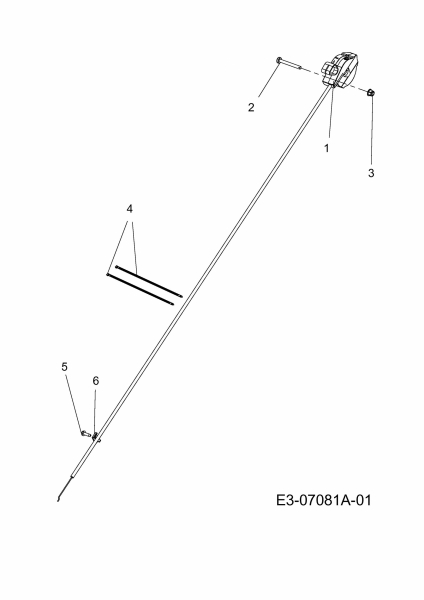 Ersatzteile MTD Motorhacke T 330/50 Typ: 21C-332A678  (2012) Bremszug 
