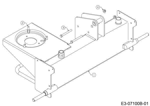 Ersatzteile MTD Holzspalter LS 550 Typ: 24AI550C678  (2016) Öltank 