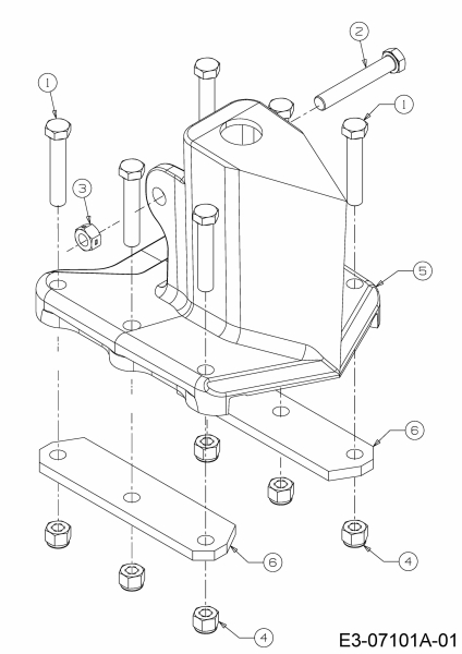 Ersatzteile MTD Holzspalter LS 550 Typ: 24AI550C678 (2019) Spaltkeil 