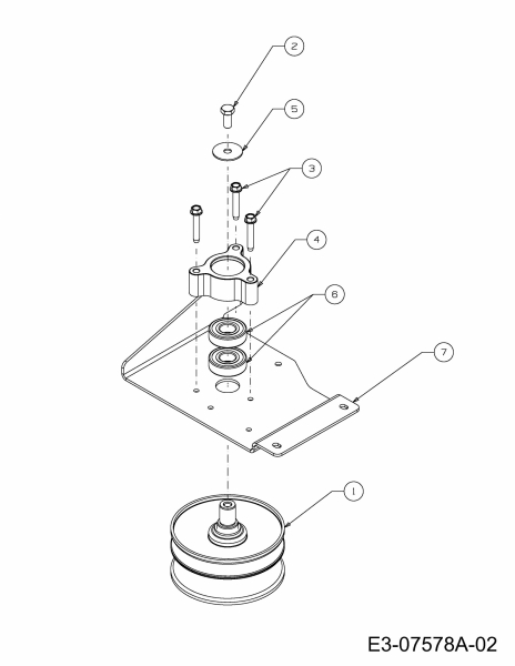 Ersatzteile MTD Rasentraktor LTEX 105 A Typ: 13AT98KN682  (2013) Variator 