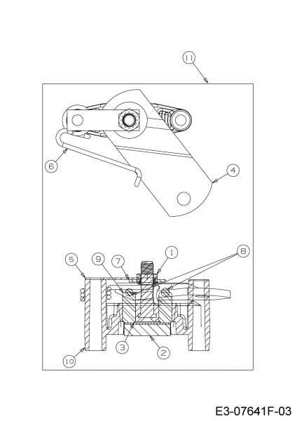 Cub Cadet Ersatzteile Rasentraktoren LR1 NS76 13C226JD603  (2018) Bremse