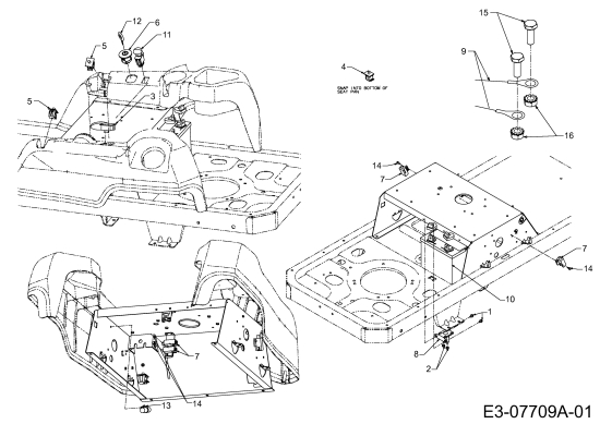 Cub Cadet Ersatzteile Zero Turn RZT 50 17WF2ACP603R  (2012) Elektroteile