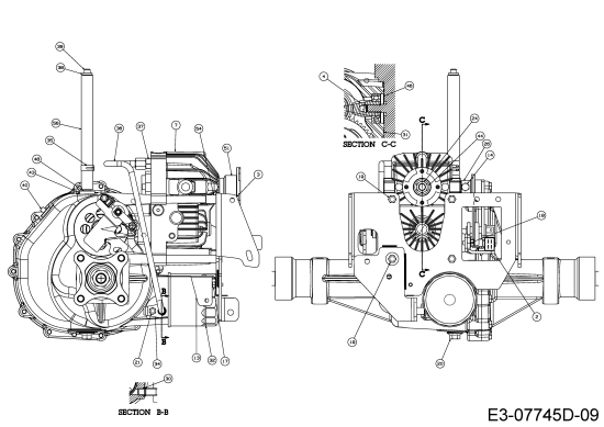 Cub Cadet Ersatzteile Gartentraktoren GTX 2100 14A-3GE-603  (2016) Hydrostat