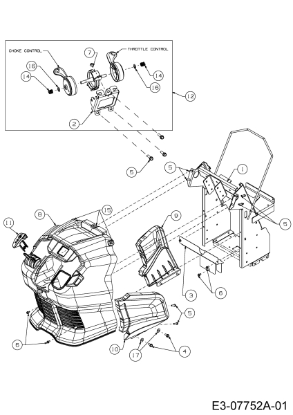 Cub Cadet Ersatzteile Gartentraktoren GTX 2100 14A-3GE-603  (2015) Armaturenbrett