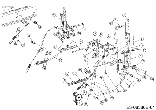 Cub Cadet Ersatzteile Zero Turn XZ1 127 17CICACQ603  (2019) Lenkung