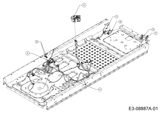 Cub Cadet Ersatzteile Zero Turn RZT S 42 17ADCBDS603  (2015) Elektroteile