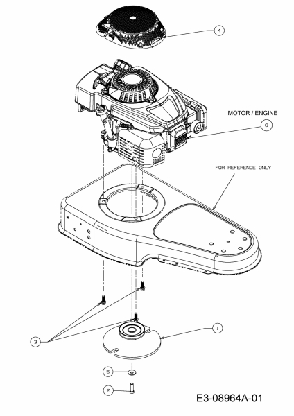 Ersatzteile MTD Benzin Faden Rasenmäher 22 Wheeled String Trimmer Typ: 25A-26J7306  (2014) Motor, Motorzubehör 