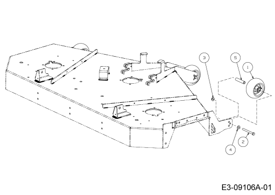 Cub Cadet Ersatzteile Zero Turn Z-Force S 60 17BSDGHD010  (2016) Räder Mähwerk