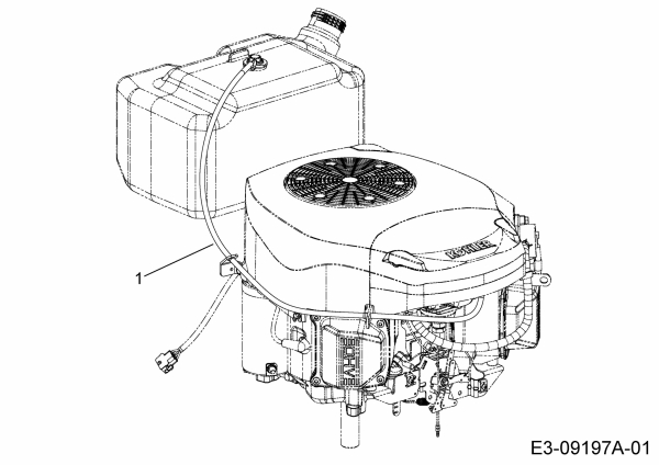 Cub Cadet Ersatzteile Rasentraktoren XT2 QR106 13AQA1CR330  (2017) Entlüftungsschlauch