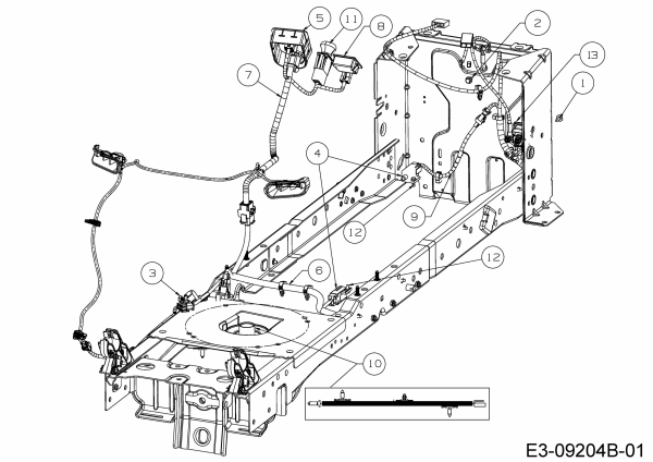 Cub Cadet Ersatzteile Rasentraktoren LX 50 13AQA1CQ330  (2016) Elektroteile