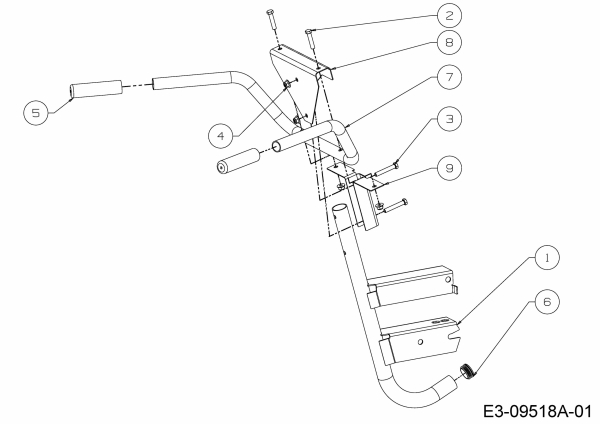 Ersatzteile Zubehör handgeführte Geräte Gartenwagen / Schubkarren Hauler - Geräteträger Typ: 19A40027OEM  (2017) Grundgerät