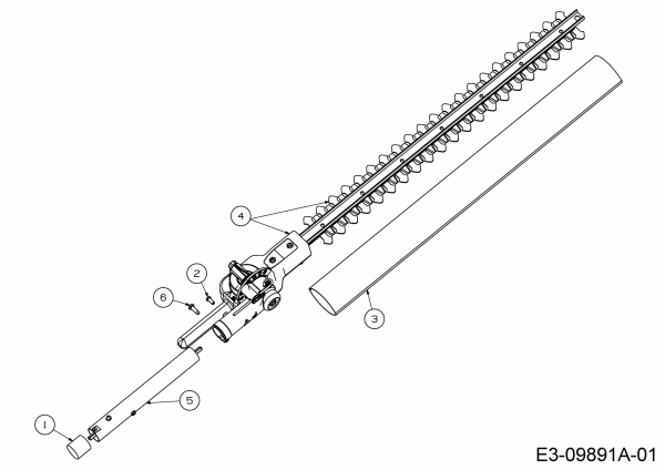 Ersatzteile Zubehör Motorsensen, Trimmer Heckenschere AH 720/721 Typ: 41BJAH-C902  (2016) Grundgerät
